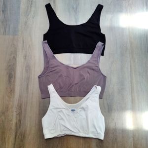 3 Women's Nursing Sleep Bras